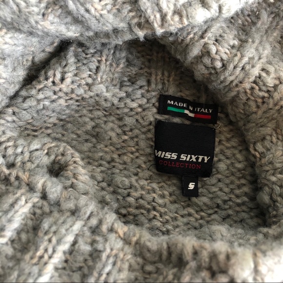 Miss Sixty Knit Poncho - Picture 5 of 5
